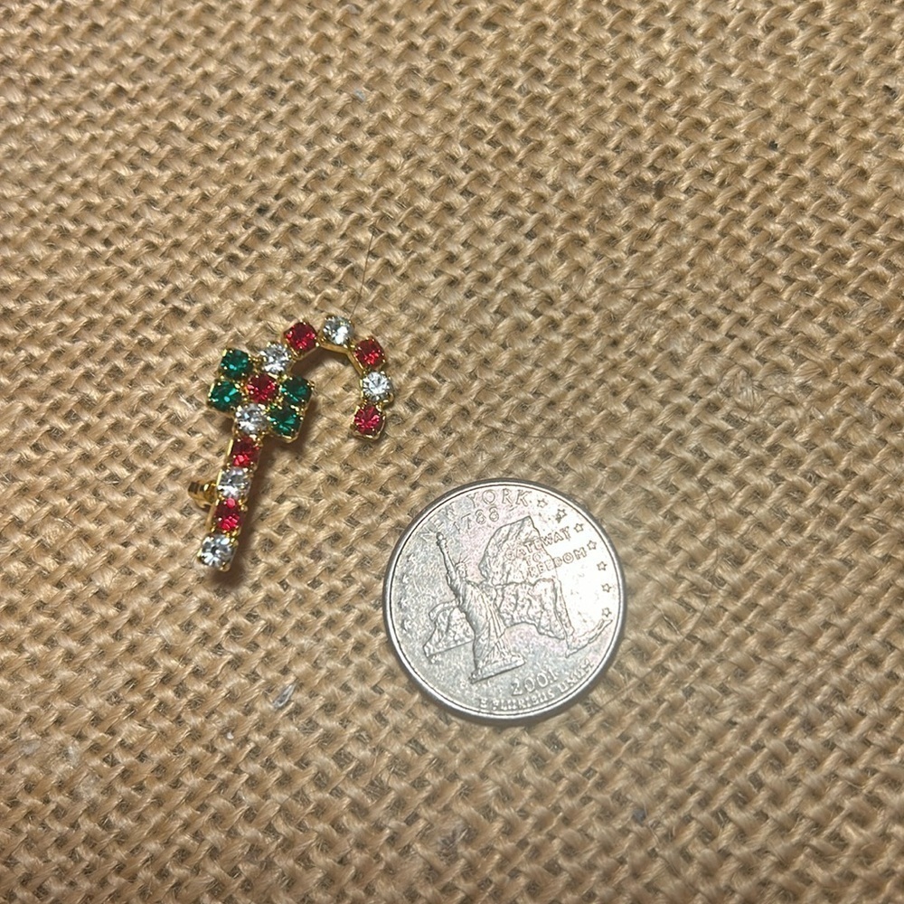 🍒Candy cane CZ Pin🍒 - Picture 2 of 3